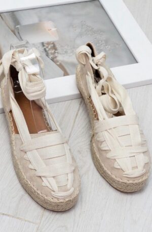 Alpargata plana cuerdas