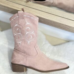 Bota campera rosa