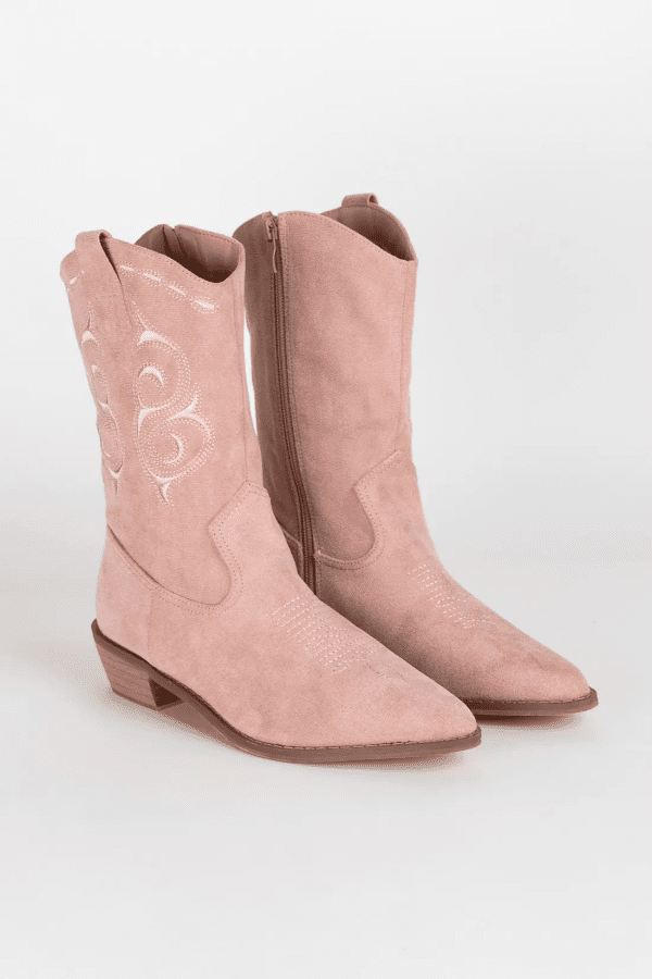 Bota campera rosa - Imagen 3