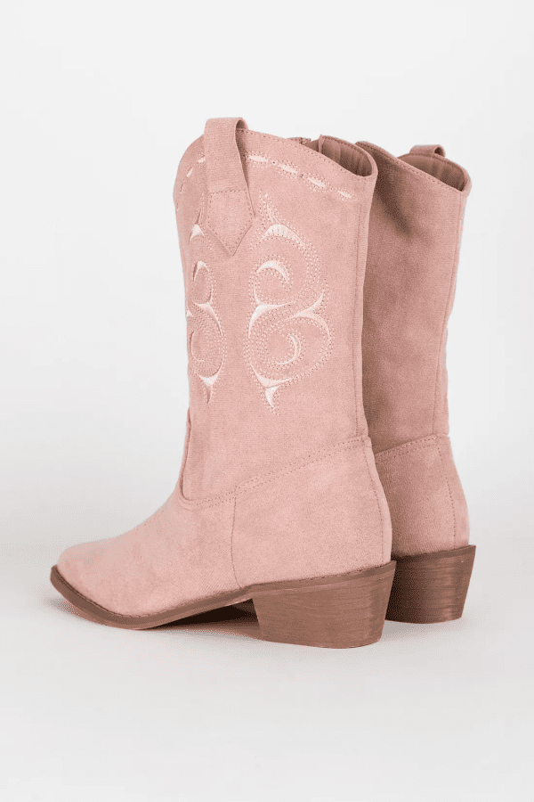 Bota campera rosa - Imagen 4