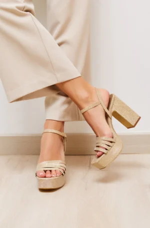 Sandalia mujer plataforma