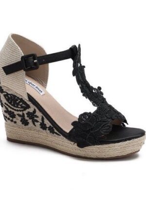 Cuña novia gotica modelo Silvia de Mandarina