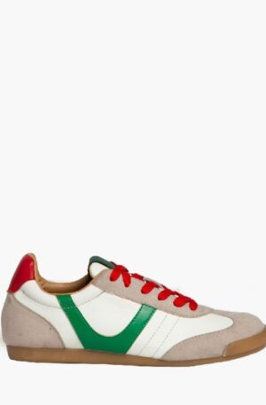 zapatilla Corina detalle verde M3530