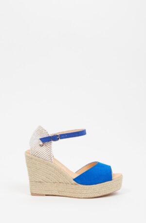 Alpargata abierta Azulon