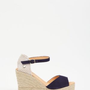 Alpargata abierta Marino