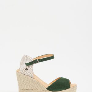 Alpargata abierta Musgo