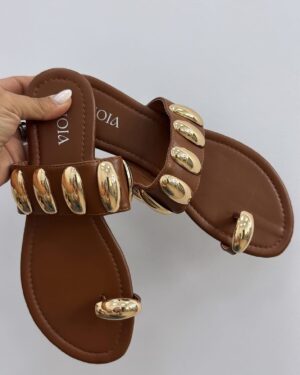 sandalia camel dedo