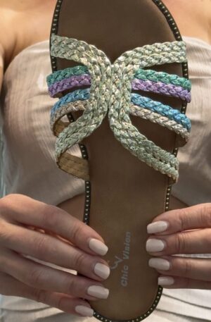 Sandalia pala colores