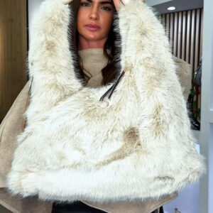 Bolso pelito blanco
