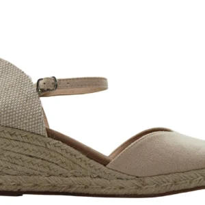 Cuña beige mujer Luna